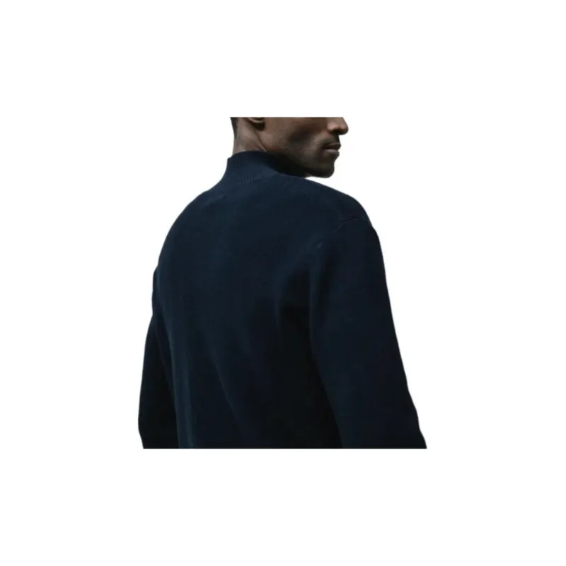 STONE ISLAND Compass badge Ribbed knit Cardigan-4