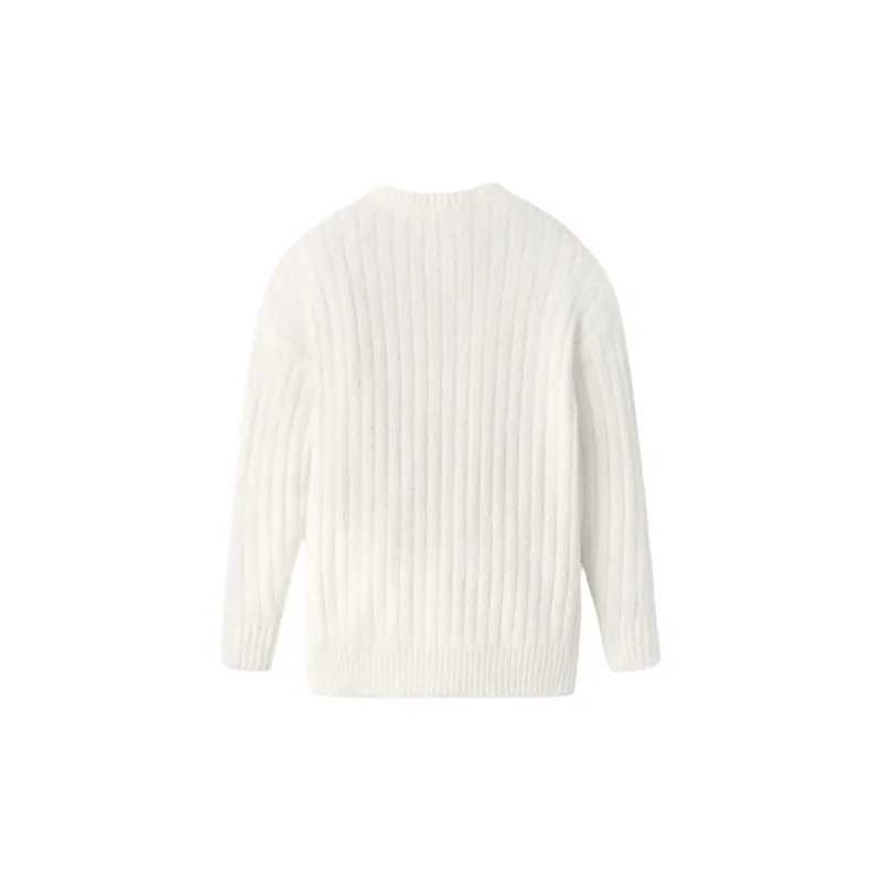 UGG FW24 Riz Rib Top Knitwear Women's White-1