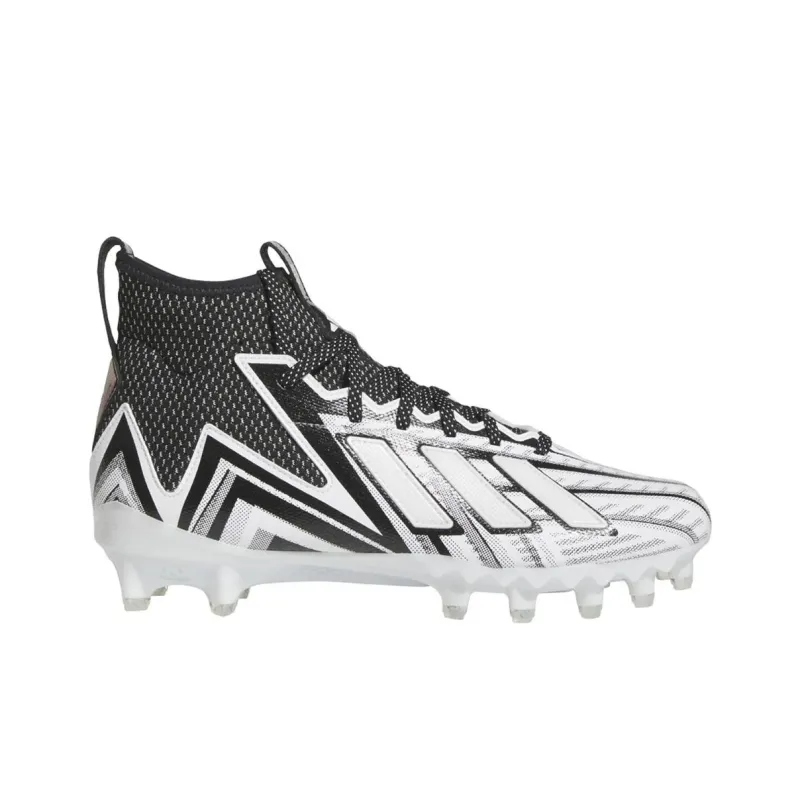 Adidas Anti Slip Wear Resistant Soccer Shoes Men's Black White-1