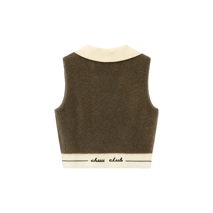 CHUU Tank Tops Women's Mustard Green-1