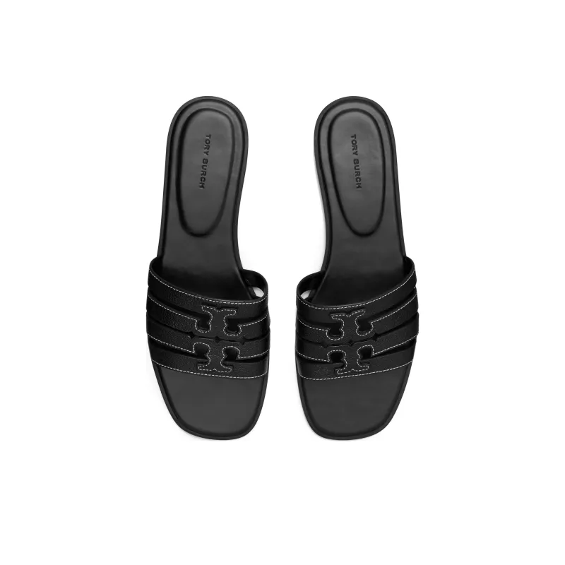 TORY BURCH Ines Leather Slides-3