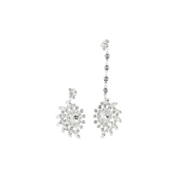 Magda Butrym Embellished Asymmetrical Scatter Drop Earrings