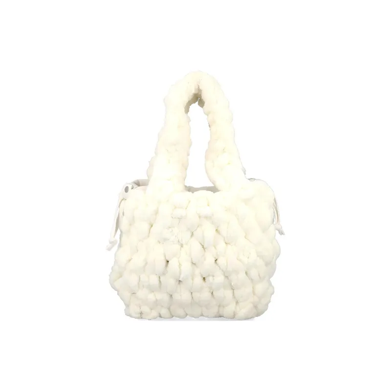 JW Anderson Small Blanket Interwoven Shopper Bag-3