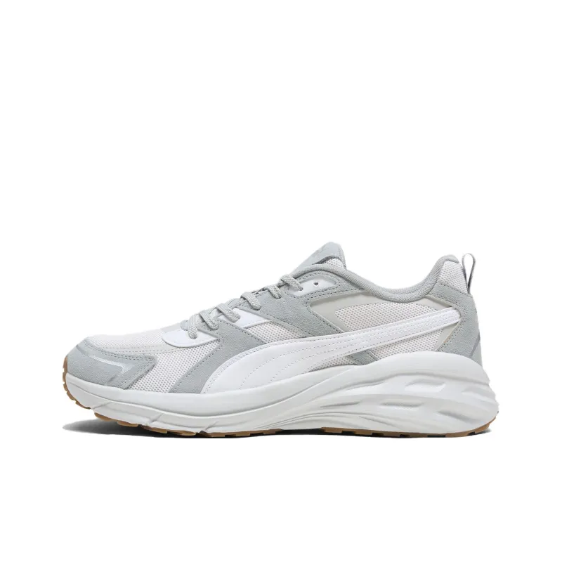 PUMA Hypnotic LS Anti Slip Wear Resistant Low Top Casual Shoes Unisex Gray White-0
