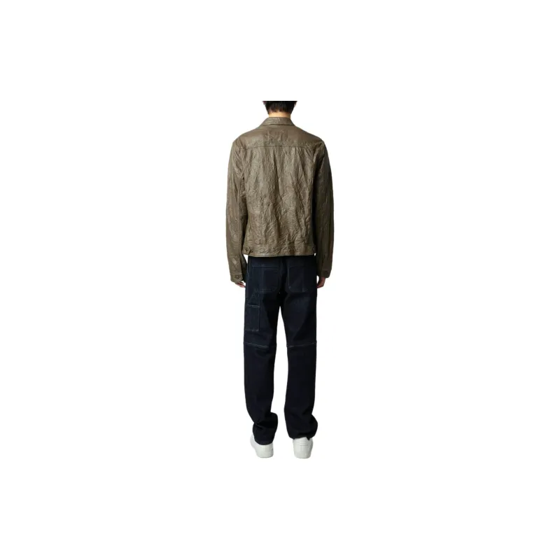 Zadig&Voltaire Crinckled Leather Jacket-3