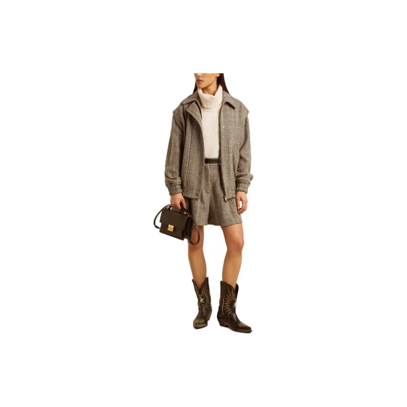 Golden Goose Herringbone Bomber Jacket-2