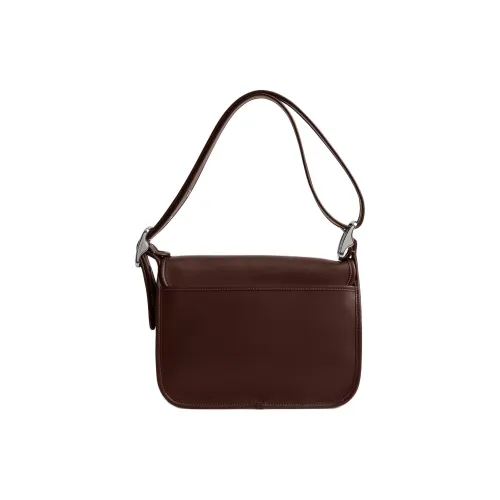 COACH Patricia Glove Tanned Leather Shoulder Bag, Crossbody Bag Large Size Women's Maple