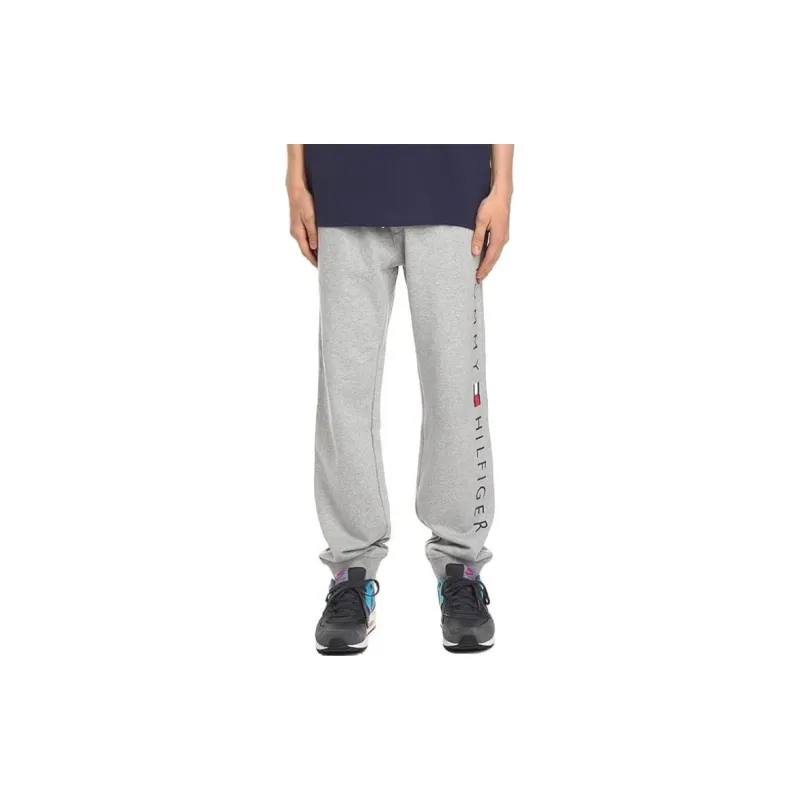 Tommy Hilfiger Knitted Sweatpants Men Gray-1