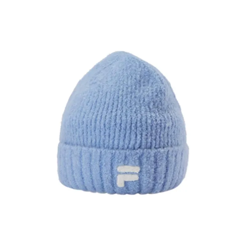 FILA FUSION Elastane Beanies Unisex Light Sapphire Blue-1