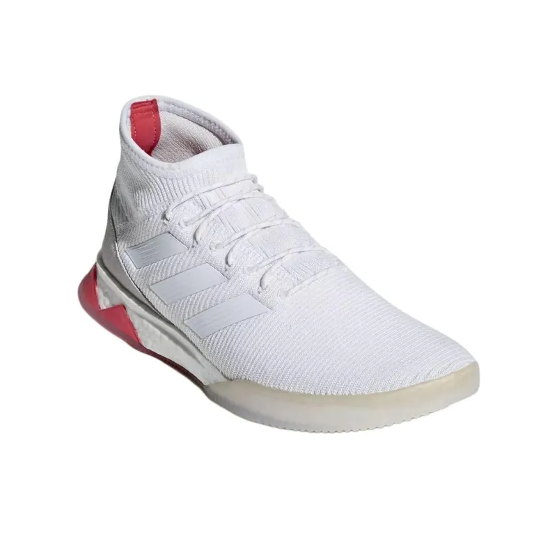 Adidas Predator Tango 18.1 Anti Slip Wear Resistant Soccer Shoes Men's White-2