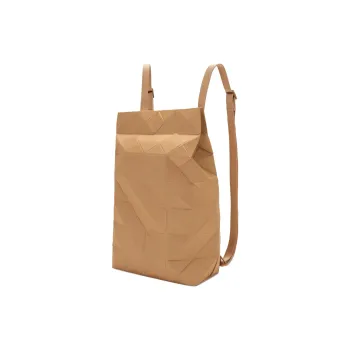 ISSEY MIYAKE Polyester Backpack Unisex Light Umber