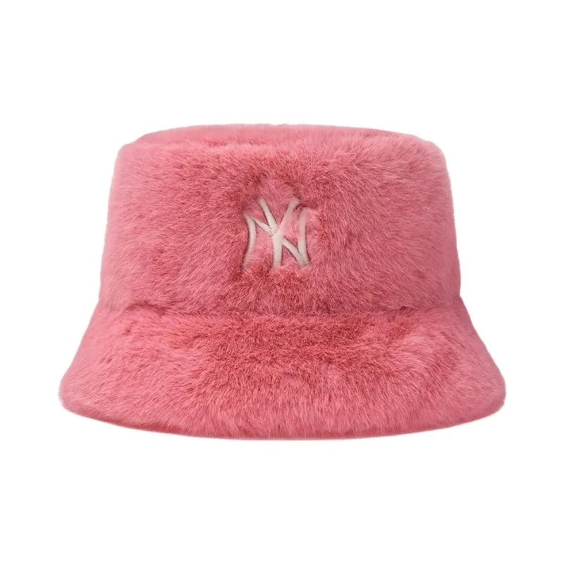 MLB Polyester Cotton Bucket Hats Unisex Pink-1