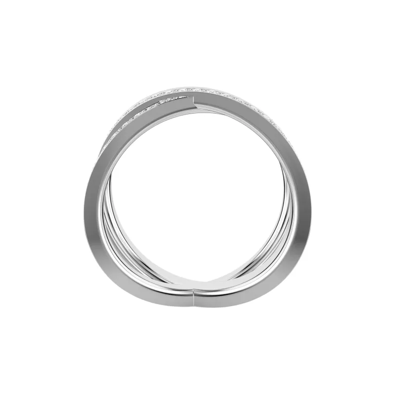 Swarovski Rhodium Plated Rings Women's Silver-3