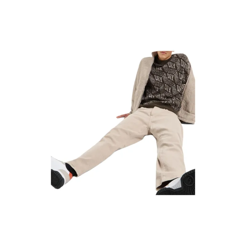 ARMANI EXCHANGEAE FW24 Knitwear Men's Olive Brown-3