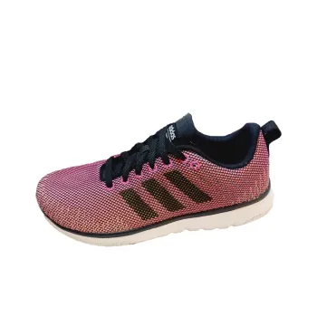Adidas Cloudfoam Super Fle Anti-Slip Wear-Resistant Low-Top Casual Shoes Women's Pink