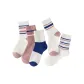 Women's Crew Pink Stripes