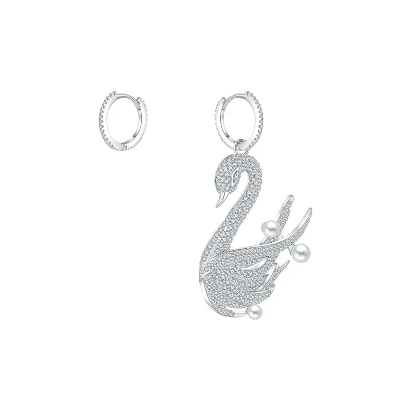 BABYBEI 925 Sterling Silver Shell Pearl Earrings Women's-3