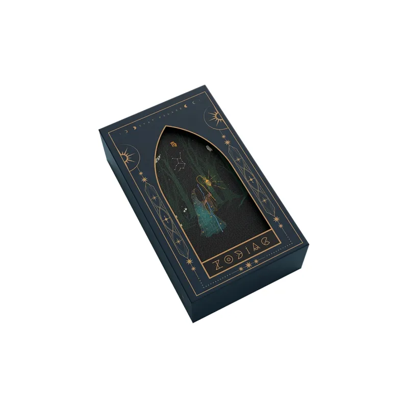 WohStudios Tarot The Twelve Houses Of The Zodiac Wade Series 78 Card Pack Board Game Star Diamond Card Collection-6