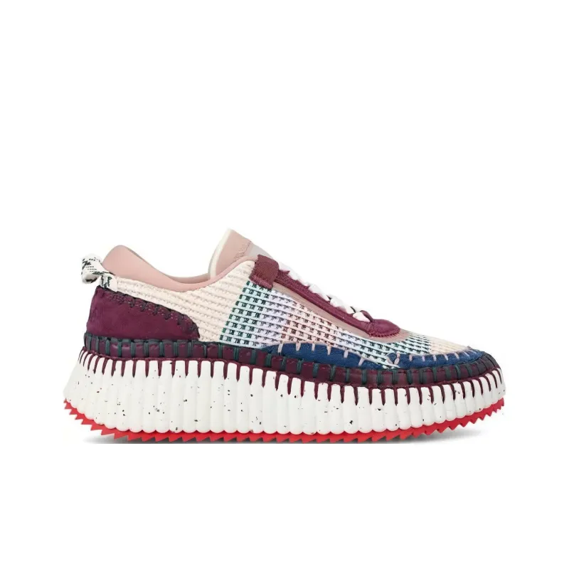 Chloé Nama Multi-panelling Sneakers-1