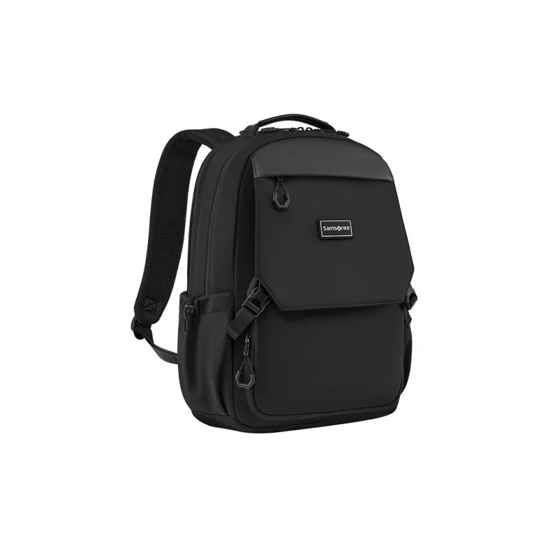 SAMSONITE VERCELLI Fabric Large Capacity Business Casual Backpack Men's Black-1