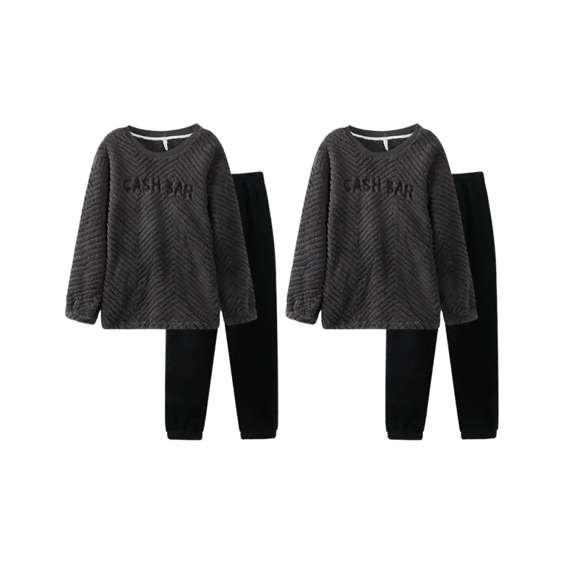 Lan Miao Pajama Set Unisex Black-1