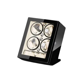 MINGNASHI MINEESI UK Imported 8+5 Watch Winder Solid Wood Mechanical Watch Storage Unisex