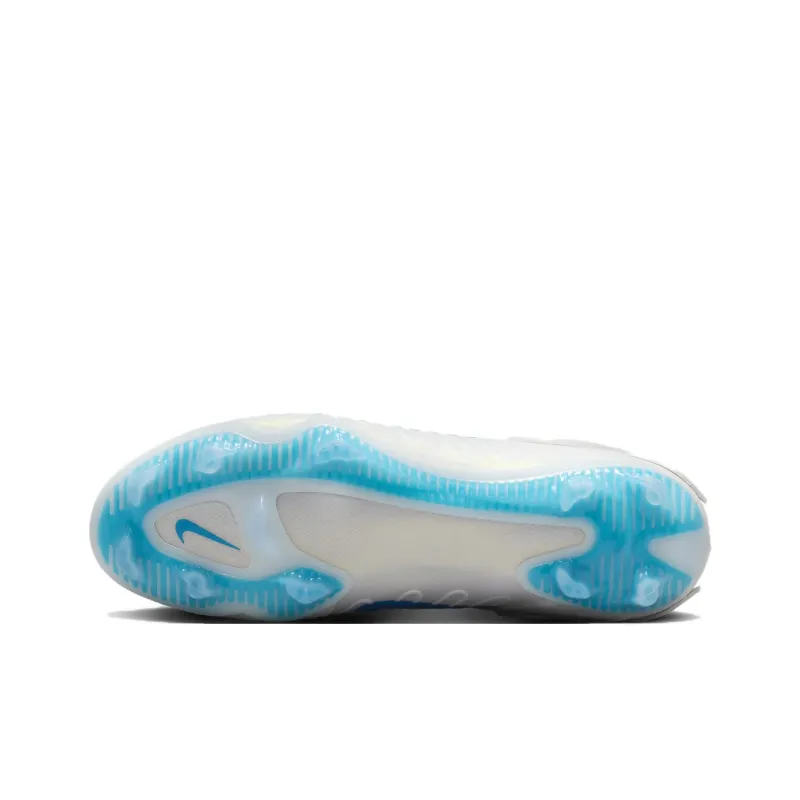 Nike Huarache 9 Elite Mid Lax Se White Vivid Blue Volt-5