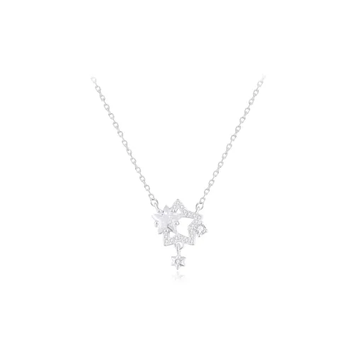 Love Link 999 Fine Silver Necklaces Women's