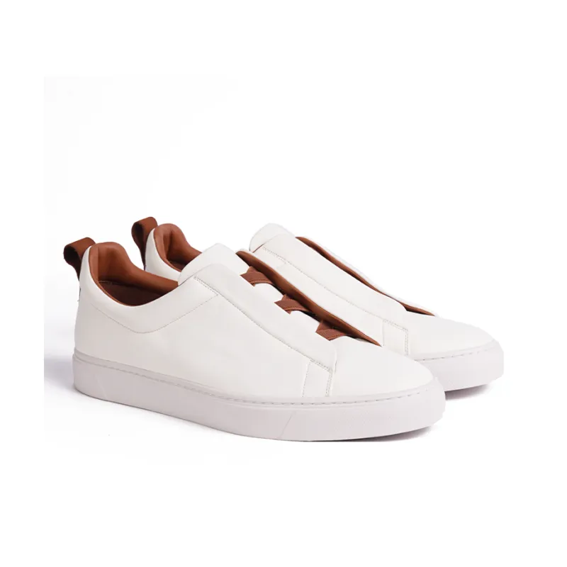 CHIORYN Low Top Skateboard Shoes Men's Crescent White-2