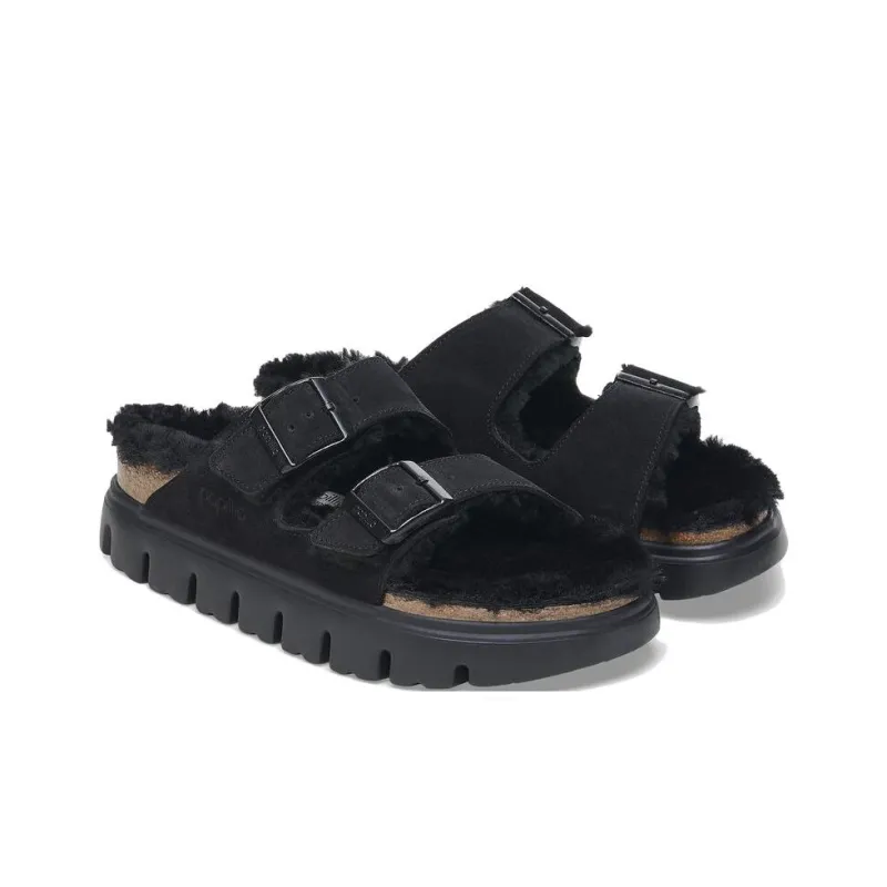 Birkenstock Arizona Series Slip Resistant Slide Slippers Women's Black-3
