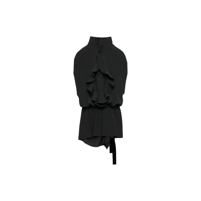 ZARA Stefano Pilati Collaboration Sleeveless Dresses Women's Black-1