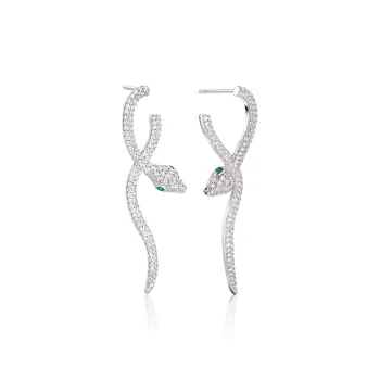 Sentimentality Zircon Earrings Women's