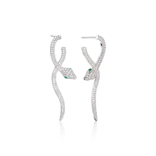 Sentimentality Zircon Earrings Women's