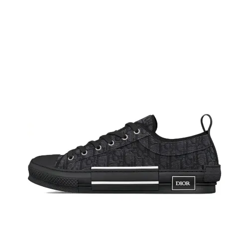 DIOR B23 Low Top Skateboard Shoes Men's Black
