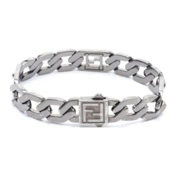 FENDI Metal Bracelets Men's Silver