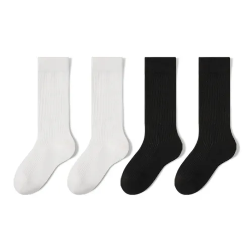 Moremoli Mid Calf Socks Women's 4 Pack