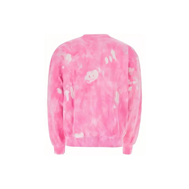 SPORTY & RICH Slogan Printed Crewneck Sweatshirt-1