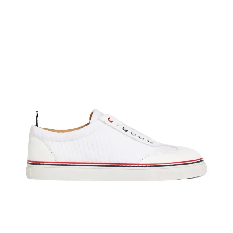 THOM BROWNE· Low Top Skateboard Shoes Women's White-1