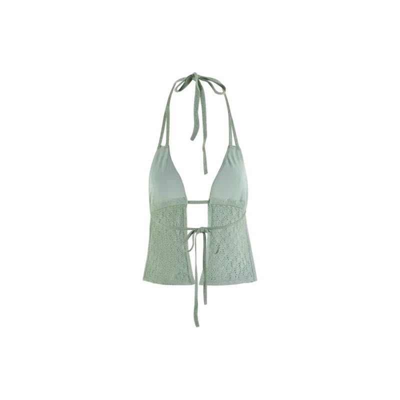 Tiger Mist COLLINA TOP Camisole Women's Green-1