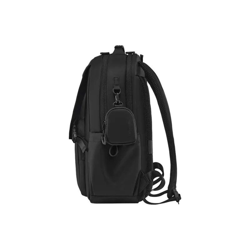 SAMSONITE VERCELLI Fabric Large Capacity Business Casual Backpack Men's Black-3