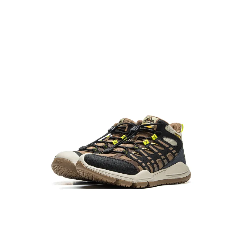LINING YOUNG Outdoor Slip Resistant Cushioning Rebound High Top Kids Lifestyle Shoes Caramel Brown Kids'-2