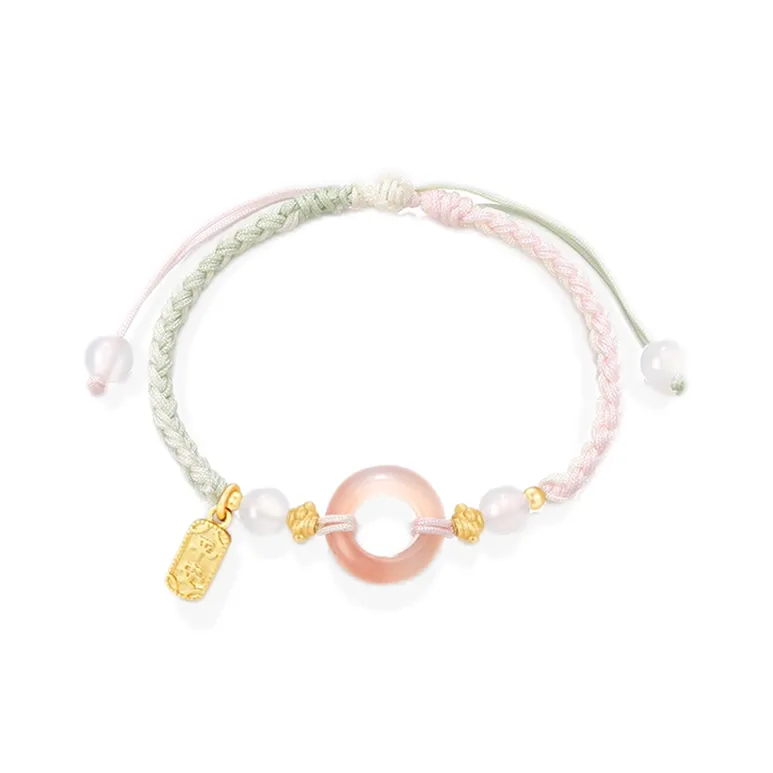 JIACUIYUN Colored Glaze Jade Bracelets Unisex-3