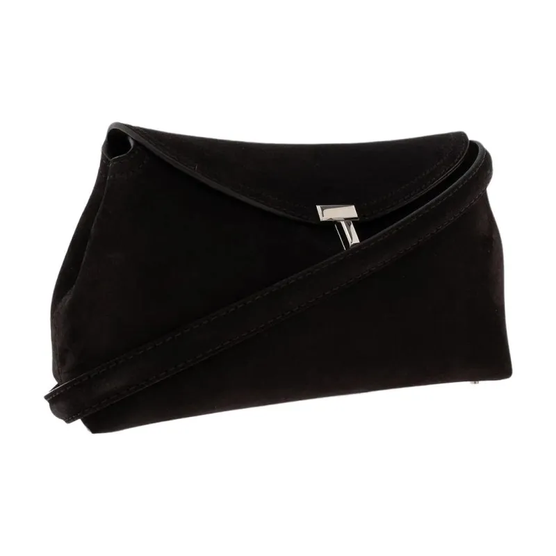TOTEME Cow Leather Crossbody Bag, Shoulder Bag Regular Women's Black-1