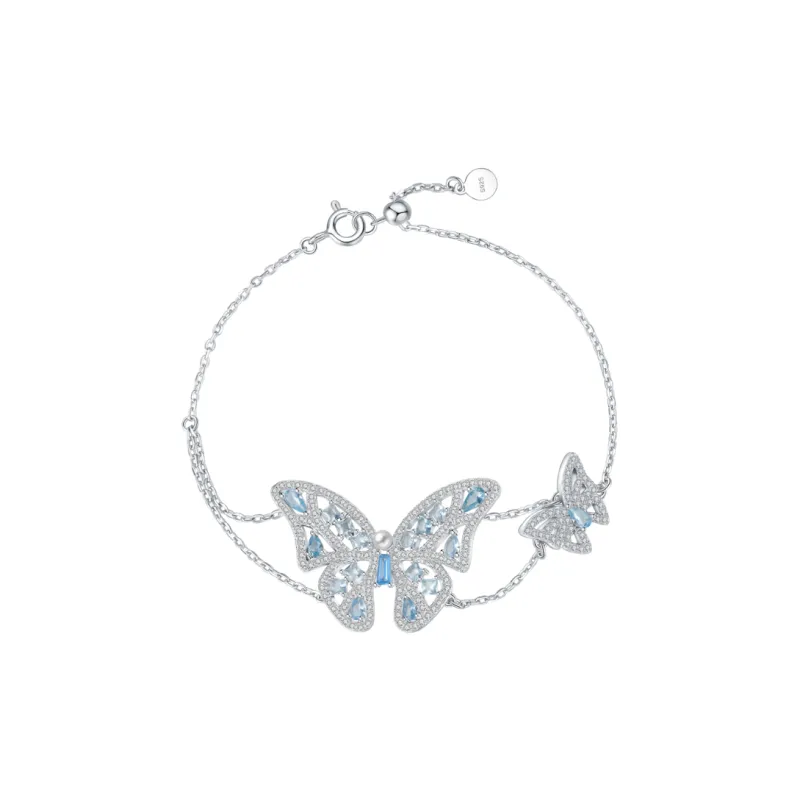 BABYBEI 925 Sterling Silver Bracelets Women's-0