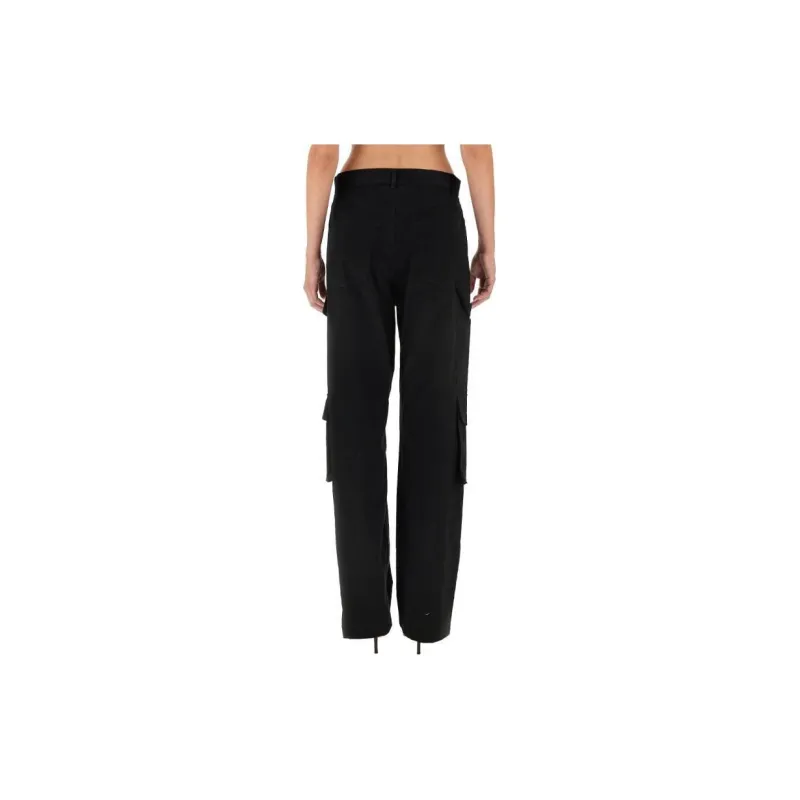 MOSCHINO Jeans Straight Leg Cargo Trousers-1