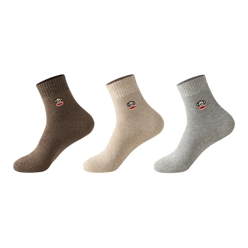 PAUL FRANK Mid Calf Socks Men's Combo Set-3
