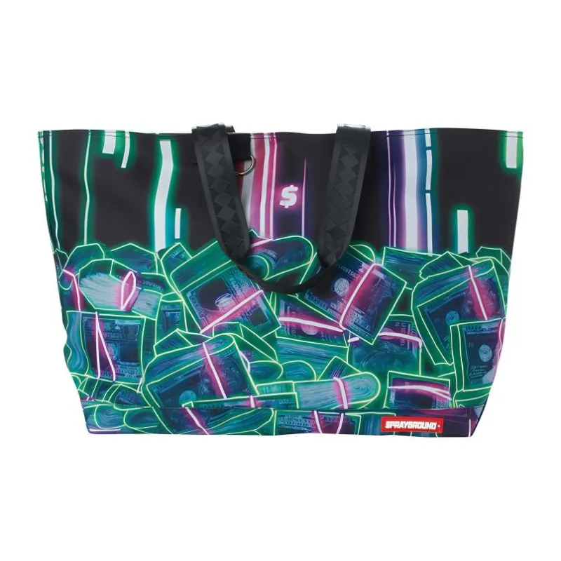 SPRAYGROUND Fabric Tote Handbag Tubas Unisex Multicolor-2
