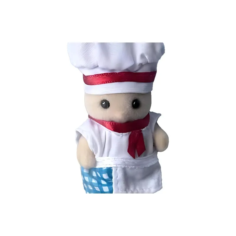 Sylvanian Families Limited Chef Collection Dolls Plush Doll Small Size High-3