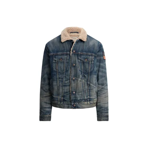 Polo Ralph Lauren Denim Jackets Men Blue