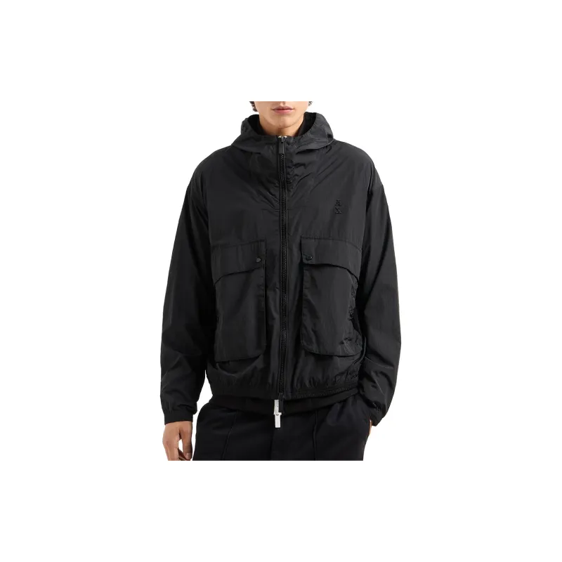 ARMANI EXCHANGEAE SS24 Jackets & Coats Men's Black-1
